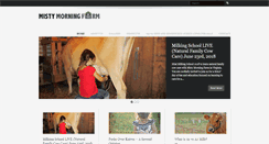Desktop Screenshot of mistymorningfarmva.com