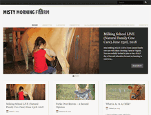 Tablet Screenshot of mistymorningfarmva.com